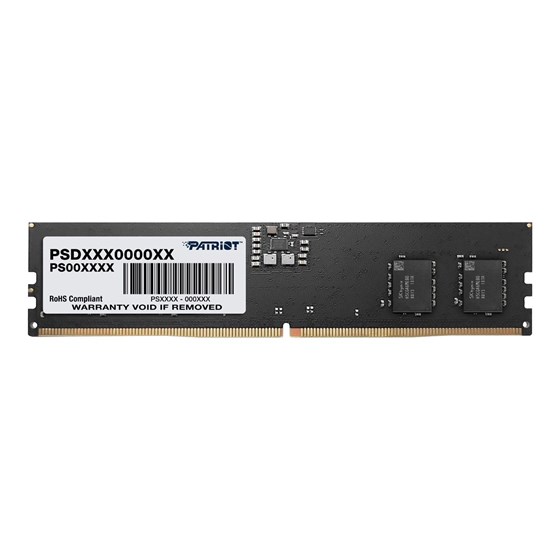 Memorija za PC, 16GB (1x 16GB) DDR5 5600 MT/s, Patriot Signature Line, DIMM CL46, 1.1V (PSD516G560081)