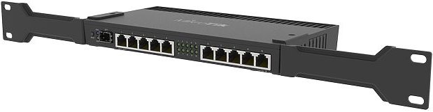 MikroTik RB4011iGS+RM, Router, 1GB RAM, 10×GLAN, 1xSFP+, rackmount, RouterOS L5