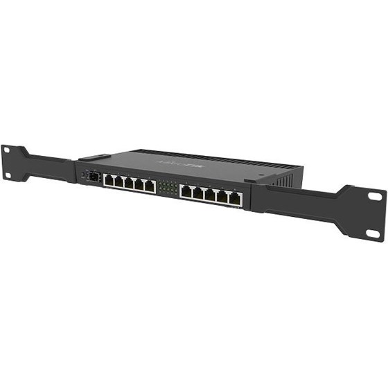 MikroTik RB4011iGS+RM, Router, 1GB RAM, 10×GLAN, 1xSFP+, rackmount, RouterOS L5