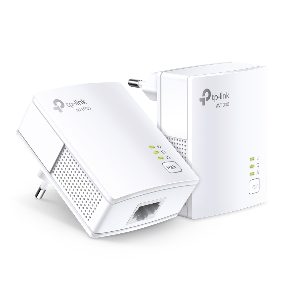 TP-Link TL-PA7017KIT, AV1000 Gigabit Powerline Ethernet Adapter (2-pack)