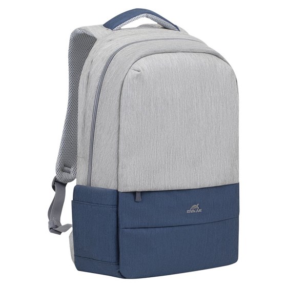 Ruksak za laptop RIVACASE 7567 grey/dark blue Prater anti-theft Laptop backpack 17.3" (20L) / 6
