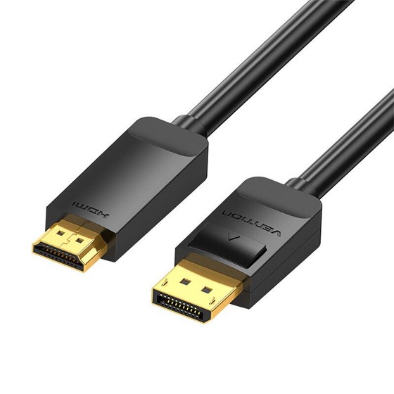 Kabel DisplayPort - HDMI 2m 4K, Vention, HAGBH