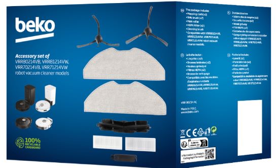 DODATCI ZA ROBOTSKI USISAVAČ VRR 80214 AC BEKO
