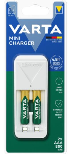 MINI CHARGER 57646 + 2 x AA 2100 mAh