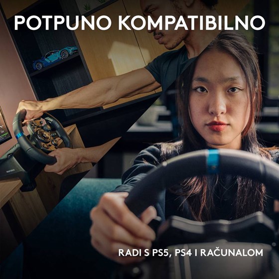 Volan Logitech G923 TrueForce PC/PS4 P/N: 941-000149