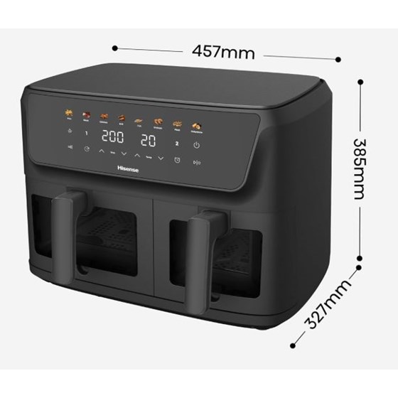 Hisense friteza na vrući zrak HAF2700DCD