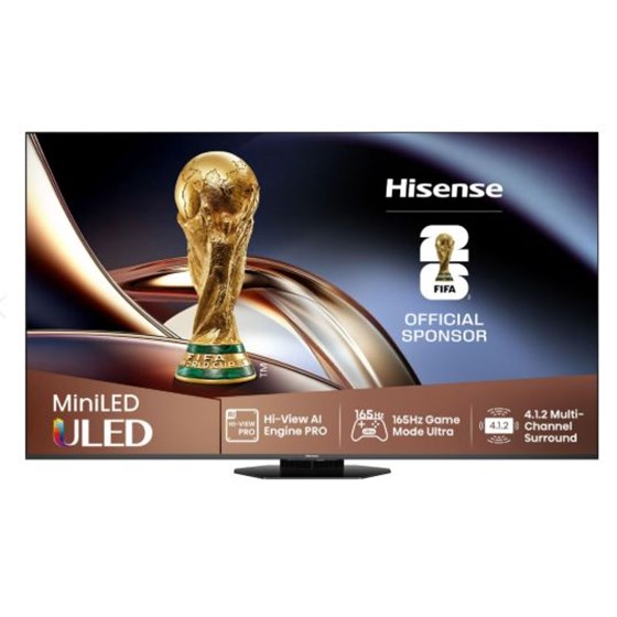 TV Hisense 55U8Q ,55" 4K UHD, MiniLED, Smart TV, 55U8Q