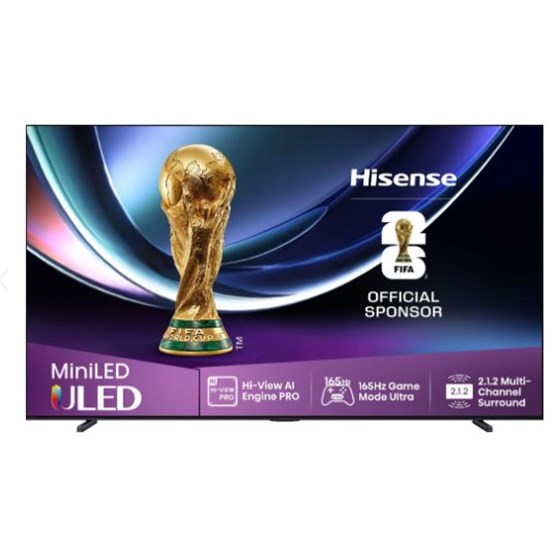 TV Hisense 100U7Q PRO,100" 4K UHD, ULED, Smart TV, 100U7Q PRO