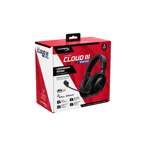 HyperX Cloud III S Wireless - Black
