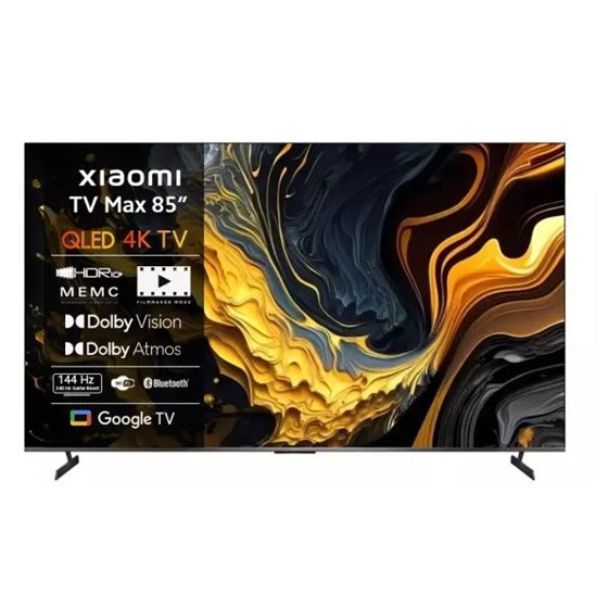 TV Xiaomi TV Max 85, 85" 4K UHD, QLED, Smart TV, Max 85