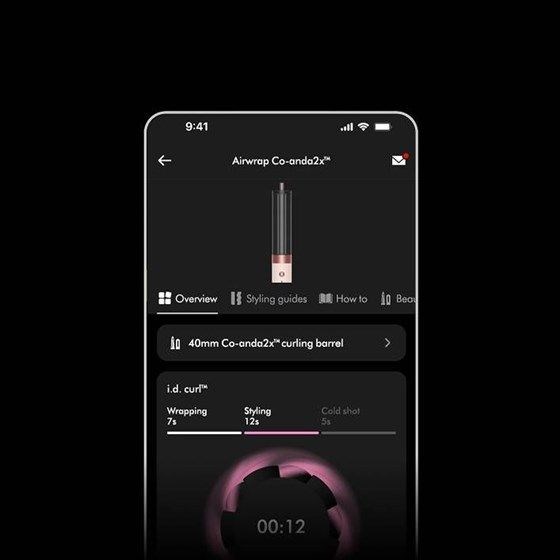 Dyson  Airwrap Co-anda2x Ceramic Pink/ Rose Gold Straight+Wavy