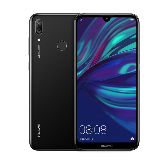 Smartphone Huawei Y7 2019 Crni Snapdragon 450 Quad-core 1.80GHz 3GB 32GB 6.26" Android 9.0 3G 4G WiFi GPS Bluetooth 4.2 DualSIM P/N: 51093WDD