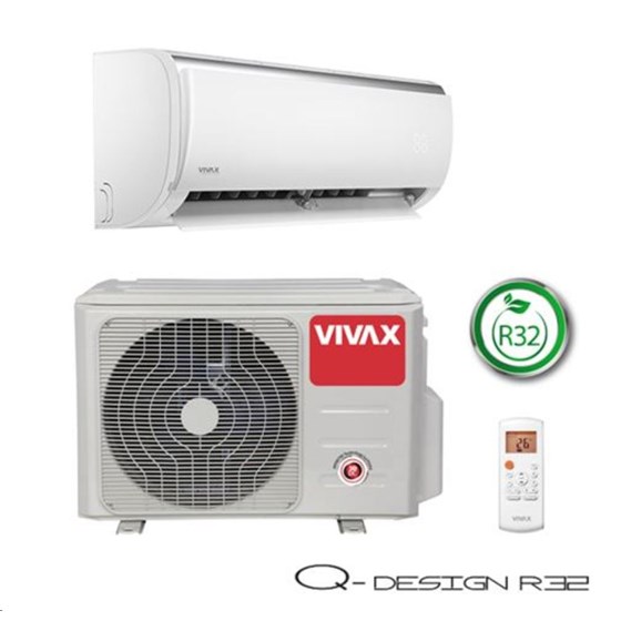 Klima Vivax Cool Q design R32  inv., 2.93kW  P/N: ACP-09CH25AEQIs R32