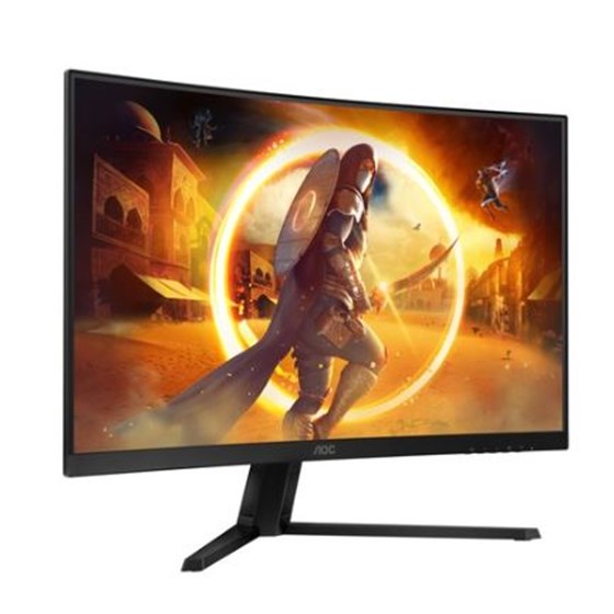Monitor AOC CQ32G4VE, 31,5" QHD, HDMIx2, DP, 180Hz, HAS, Zakrivljeni, Crno-siva