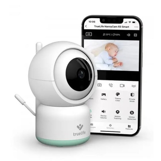 TRUELIFE digitalni video monitor NannyCam R3 Smart