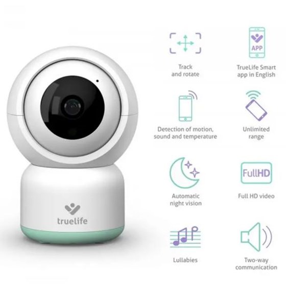 TRUELIFE digitalni video monitor NannyCam R3 Smart