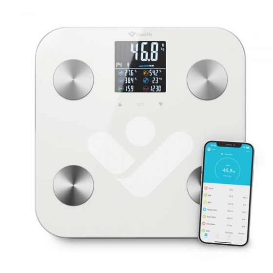 TRUELIFE pametna vaga FitScale W6 BT, bijela