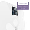 TRUELIFE FitScale W7 BT - bluetooth vaga za bioelektričnu impedanciju, white