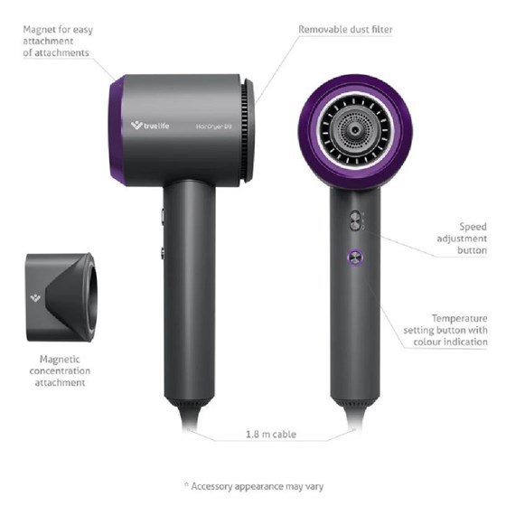 TrueLife HairDryer D3