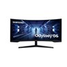Monitor Samsung LC34G55TWWPXEN, 34" Odyssey G55T, VA, UWQHD, 165Hz, zakrivljen, crni
