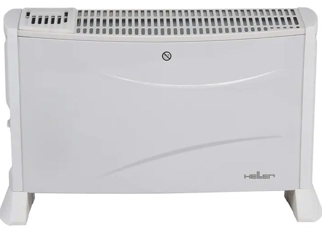 Termoventilatore Heller K 360 - 2 Livelli Calore, Protezione Surriscaldamento, Montaggio A Parete