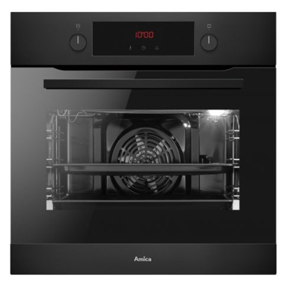 Amica ugradbena pećnica ED3759B, crna, FINE DESIGN, piroliza