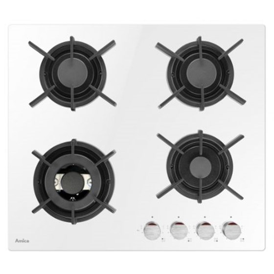 Amica Ploča za kuhanje Amica, DP 6410 LZWG 4 plina,staklokeramika,bijela