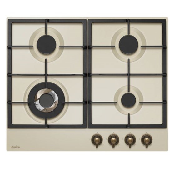 Amica Ploča za kuhanje PGA6101ApCi, Retro, bež
