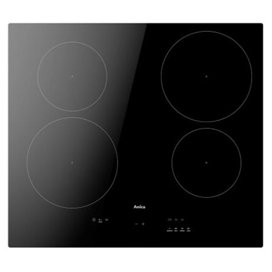 Amica Ploča za kuhanje PIA6540PHTUN 3.0, staklokeramika, indukcija, crna