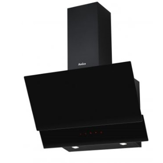 Amica Napa OKP6547S, kaminska, crna