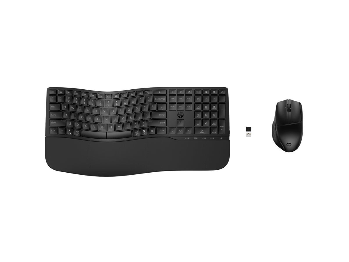 Tipkovnica i miš Bežična, Bluetooth, HP 680 Comfort Dual-Mode Keyboard/Mouse Combo, 8T6L6AA