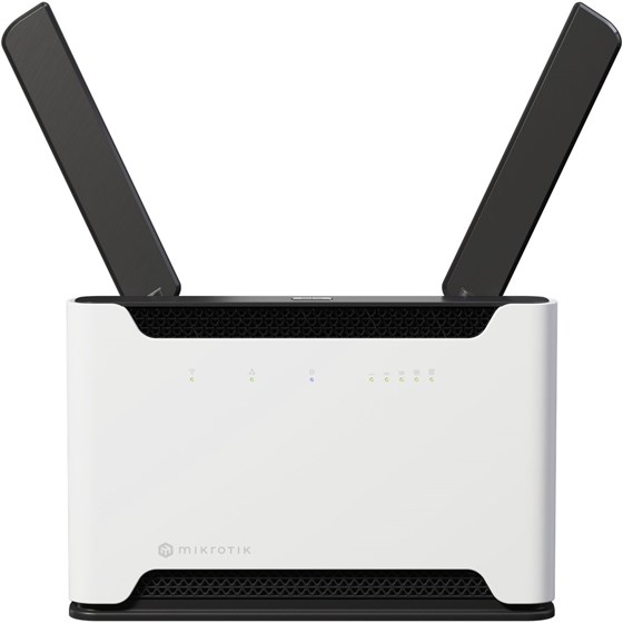 Mikrotik Chateau LTE6 ax Dual-Band Router, 102MB RAM, 1×2.5Gbps 4×G-LAN, 2.4Ghz/5Ghz 802.11ax/a/b/g/n/ac, LTE CAT6 modem, USB, MicroSIM, PSU, tower kućište, RouterOS L4 (S53UG+5HaxD2HaxD-TC&FG621-EA) 