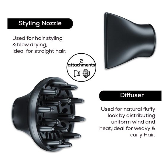 Beurer HC 80 Hair Dryer – Easy drying and styling