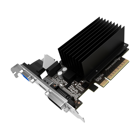 Grafička kartica VGA Palit nVidia GeForce GT 710, 2GB SDDR3 1xHDMI 1xDVI 1xD-Sub P/N: NEAT7100HD46H
