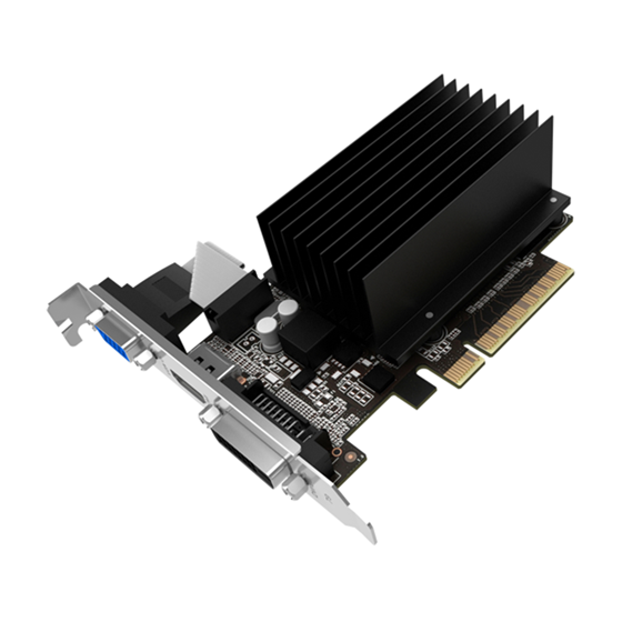 Grafička kartica VGA Palit nVidia GeForce GT 710, 2GB SDDR3 1xHDMI  1xDVI 1xD-Sub P/N: NEAT7100HD46H