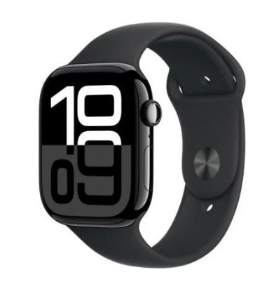 Apple Watch Series 10 GPS 46mm Jet Black Alu Case with Black Sport Band - M/L_IZLOŽBENI