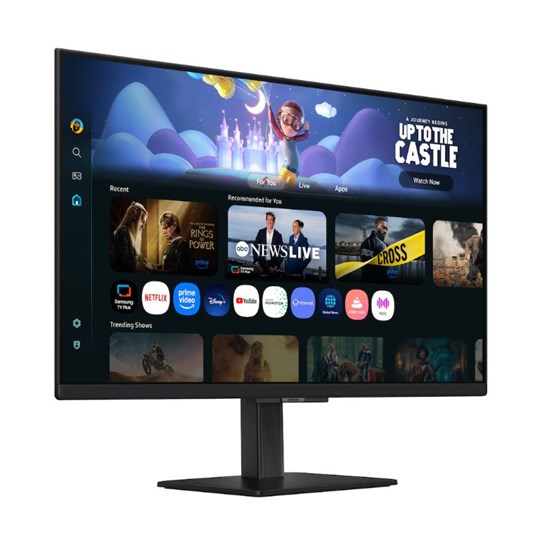 Samsung monitor 27" LS27FM500EUXDU, FHD IPS, Smart, zvuč, 60Hz, 2xHDMI, Crni