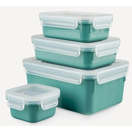 SEB TEFAL SET POSUDA ZA POHRANU N1031010 ZELENE BOJE