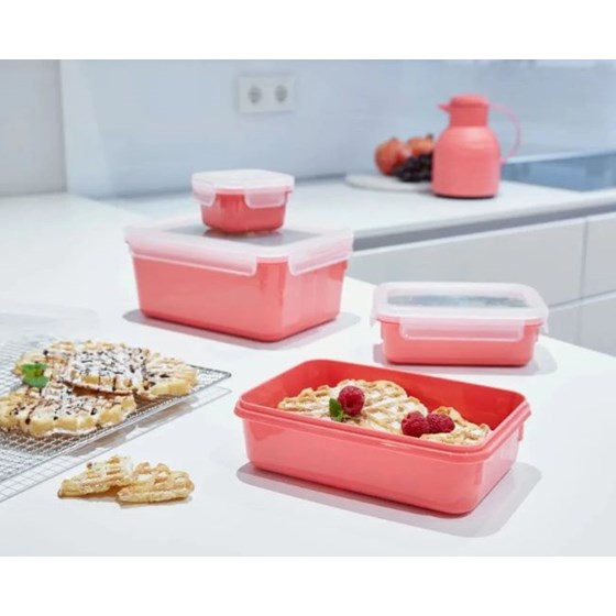 SEB TEFAL SET POSUDA ZA POHRANU N1030910 CRVENI