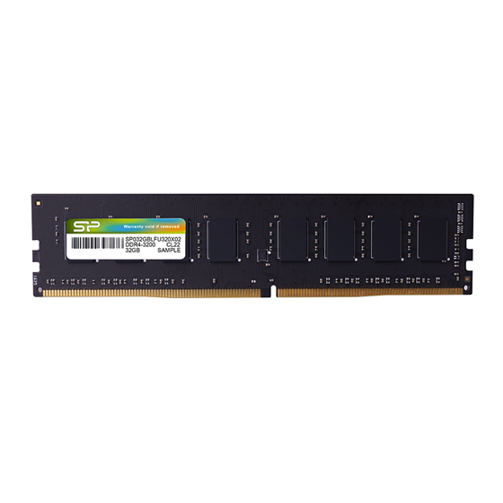 Memorija za PC, 16GB (1x 16GB) Silicon Power DDR4 3200 MT/s, CL16, SI Model,  SP016GBLFU320B02RR