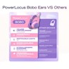 Power Locus dječje slušalice pwl-bobo-catearspuprplepink