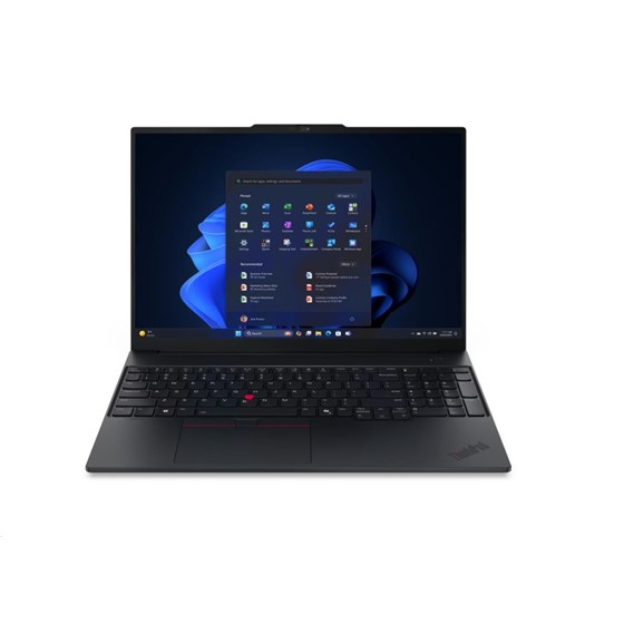 Lenovo ThinkPad E16 Gen 3, 21SR007NSCW, 16" WUXGA, Intel Core Ultra 5 225U, 32GB, 1TB SSD, W11P, Intel Graphics