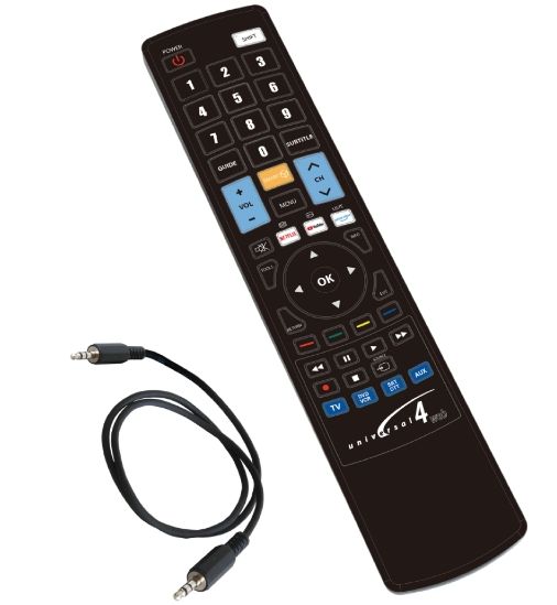 Jolly Line, univerzalni daljinski upravljač programabilan, 4 uređaja istovremeno