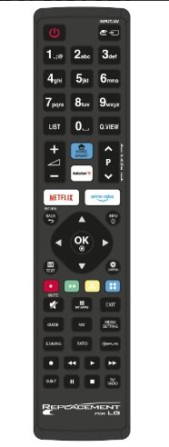 Jolly Line, univerzalni daljinski upravljač za LG TV