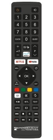 Jolly Line, univerzalni daljinski upravljač za Toshiba TV