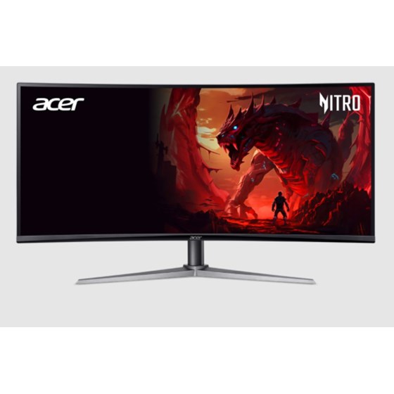 Monitor Acer Nitro ED340CURX, 34" WQHD 200Hz, 1ms, VGA, 2xHDMI, Crni, UM.CE0EE.009
