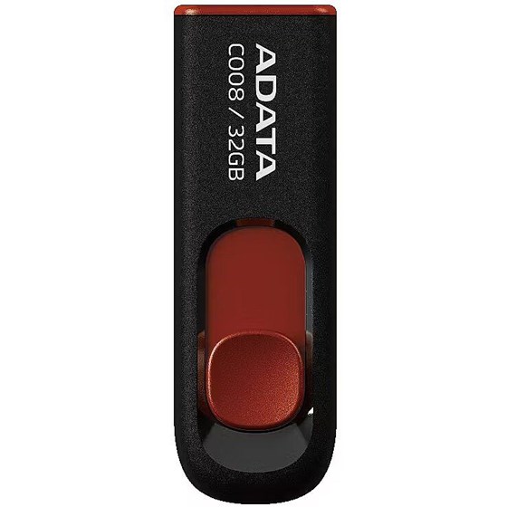 Memorija USB 2.0 Stick 32GB ADATA C008 Crni 