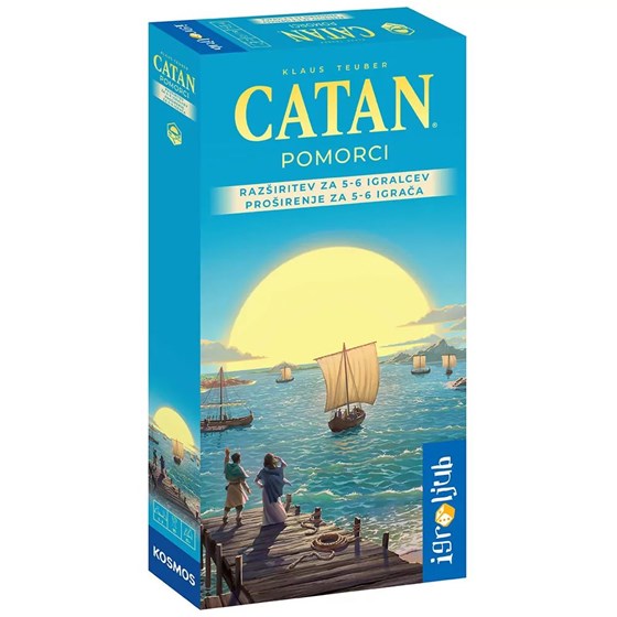 Društvena igra CATAN 2025 - POMORCI EKSTENZIJA 5-6 IGRAČA (HR)