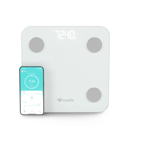 TrueLife pametna vaga FitScale W1 BT White