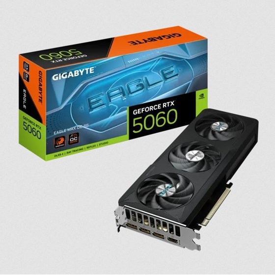 Grafička kartica Gigabyte, nVidia GeForce RTX 5060 EAGLEMAX OC 8G, 8GB GDDR7, PCI-E 5.0, 3xDP, 1xHDMI